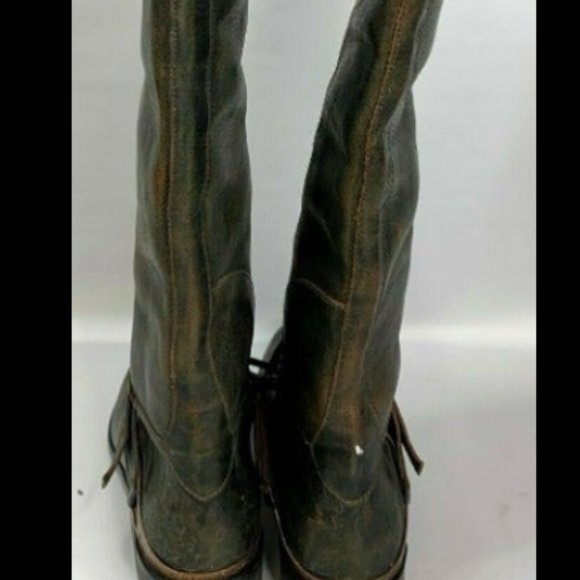 Golden Goose Charlie Women's Brown Riding Boots Size 37 - NWOT - Picture 2 of 9